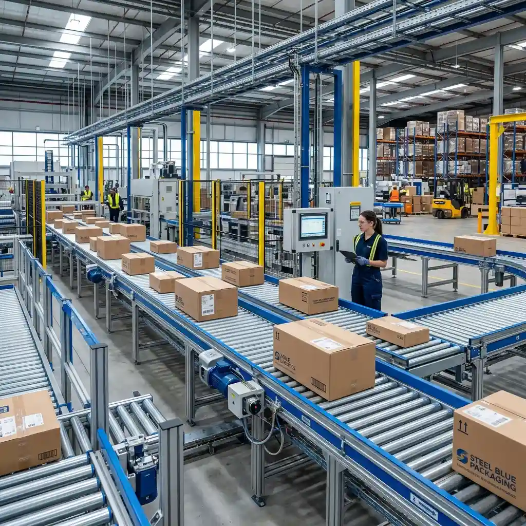 Automated Warehouse Rollers