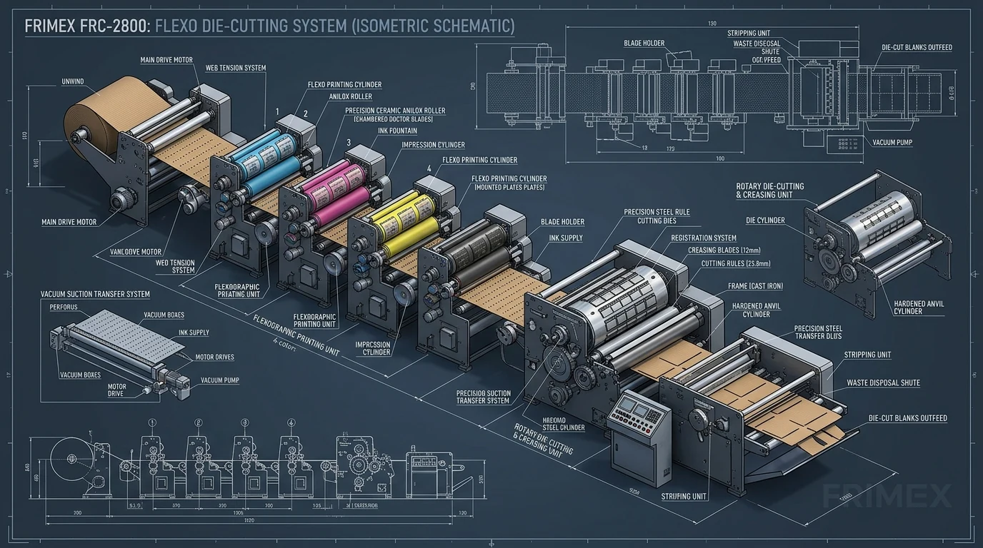 High-Speed Converting & Rotary Die-Cutting Blueprint